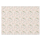 ザナツクラッカーホリデーウォーターカラー赤面 テーブルクロス (正面(横))