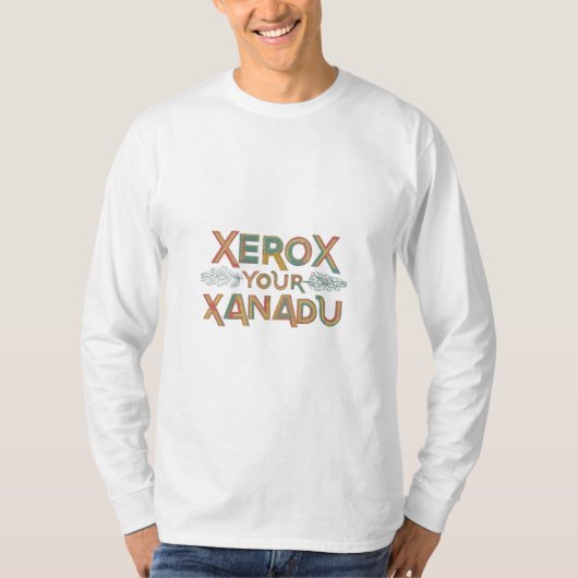 ザナドーのゼロックス Tシャツ (正面)