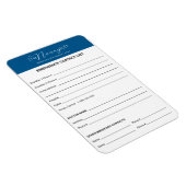 ザナニーロフトエマージェンシー連絡マグネット マグネット (右側)