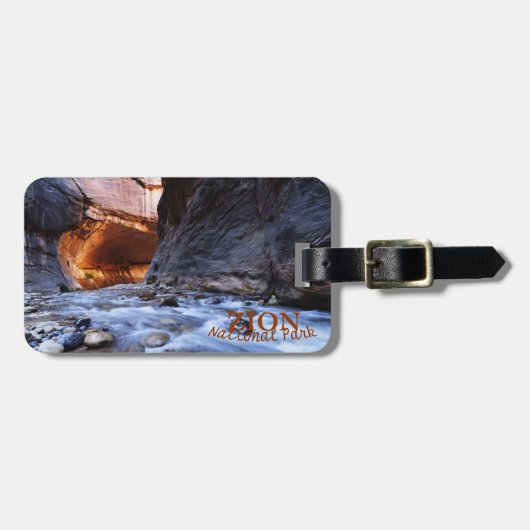 ザナロウズイオン国立公園カスタムラゲッジタグ ラゲッジタグ (正面横)