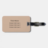 ザナロウズイオン国立公園カスタムラゲッジタグ ラゲッジタグ (裏面横)