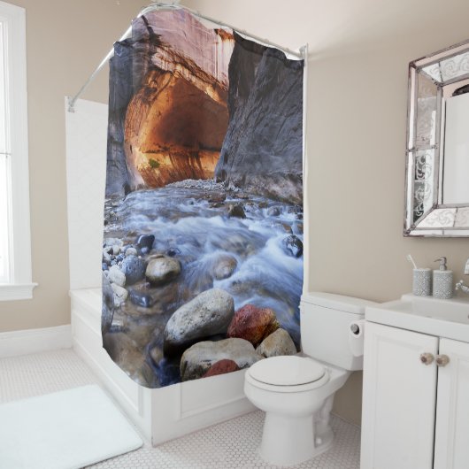 ザナローズジオン国立公園ユタシャワーカーテン シャワーカーテン (インサイチュ)