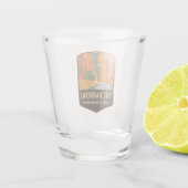 ザナローズジオン国立公園 ショットグラス (裏面)