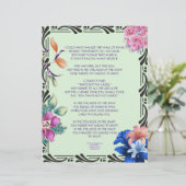 ザナローロードポエトリーパーソナライズされた紙 (スタンド正面)