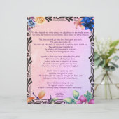 ザナローロード著作パーソナライズされた紙 (スタンド正面)