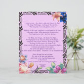 ザナローロード著作パーソナライズされた紙 (スタンド正面)