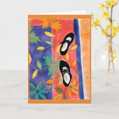 ザニューシューズノーテカード カード (黄色い花)