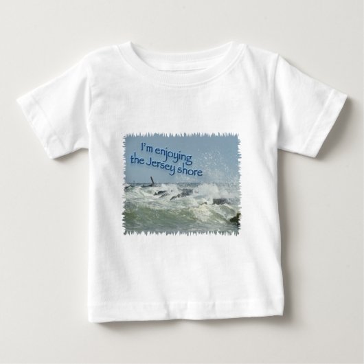 ザニュージャージー海岸 ベビーTシャツ (正面)