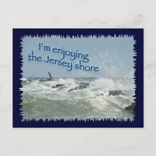 ザニュージャージー海岸 ポストカード (正面)
