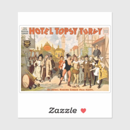 ザニューミュージカルコメディホテルトプシーターヴィ シール (シート)