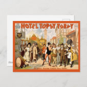 ザニューミュージカルコメディホテルトプシーターヴィ ポストカード (正面/裏面)