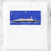 ザニューssフランス 長方形シール (バッグ)