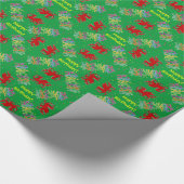 ザニーダンサーとレッドウェルシュドラゴンハッピーバースデー! ラッピングペーパー (角)