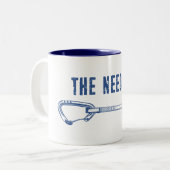 ザニードル登山クイックドロー ツートーンマグカップ (正面左)