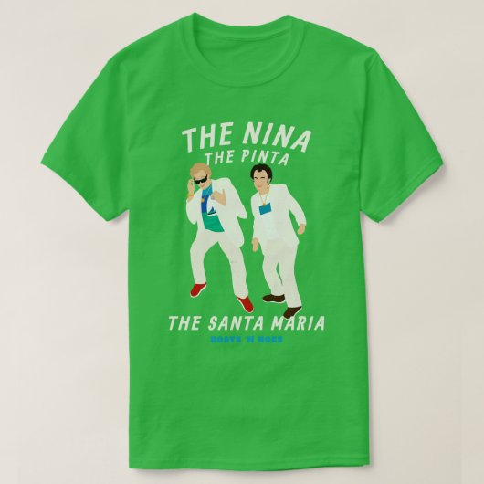 ザニーナザピンタザサンタマリア1 Tシャツ (デザイン正面)