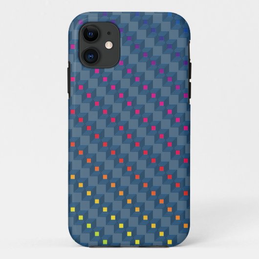 ザニー抽象芸術広場 Case-Mate iPhoneケース (裏面)