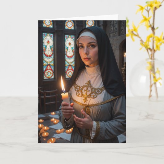 ザヌーン カード (黄色い花)