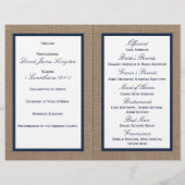 ザネイビースターフィッシュバーラップビーチ結婚式コレクション (裏面)