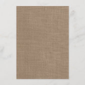 ザネイビースターフィッシュバーラップビーチ結婚式コレクション メニュー (裏面)