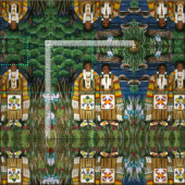 ザネス・パース・ウーマン ファブリック (タイル)