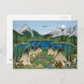 ザネズパーチェ～ワロウア湖 ポストカード (正面/裏面)