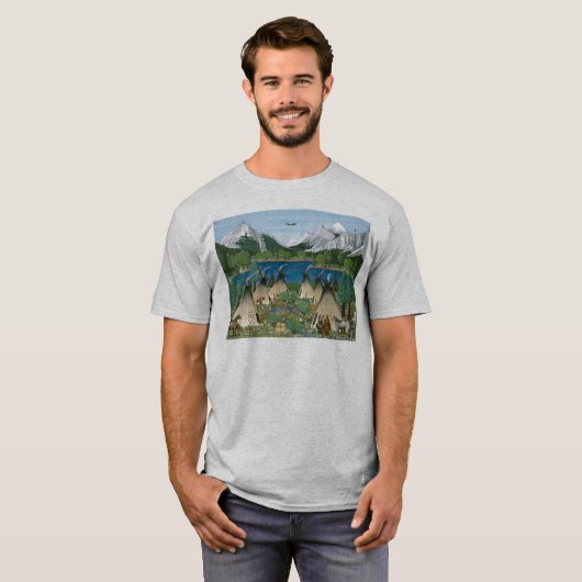 ザネズパーチェ~ワロウア湖 Tシャツ (正面フル)