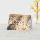 ザネズミズ裁縫コートバイビートリックスポッター カード (黄色い花)