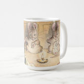 ザネズミ裁縫コートバイベアトリックスポッター コーヒーマグカップ (正面右)