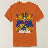 ザネッティコートオブアームズ家紋 Tシャツ (デザイン正面)