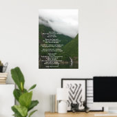 ザノット祈りの言葉大 ポスター (ホームオフィス)