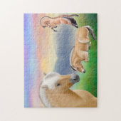 ザノルウェーフィヨルドウマパズル ジグソーパズル (縦)