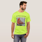 ザノーザン(鳥)ショウジョウコウカンチョウ Tシャツ (正面フル)