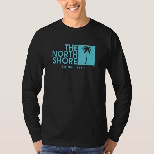 ザノースショアハワイパームツリー Tシャツ (正面)