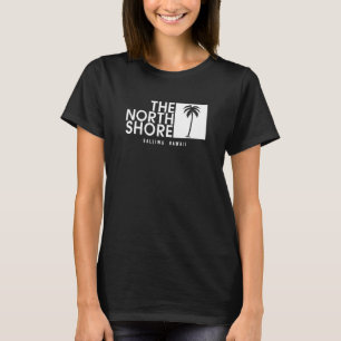 ザノースショアハワイパームツリー Tシャツ