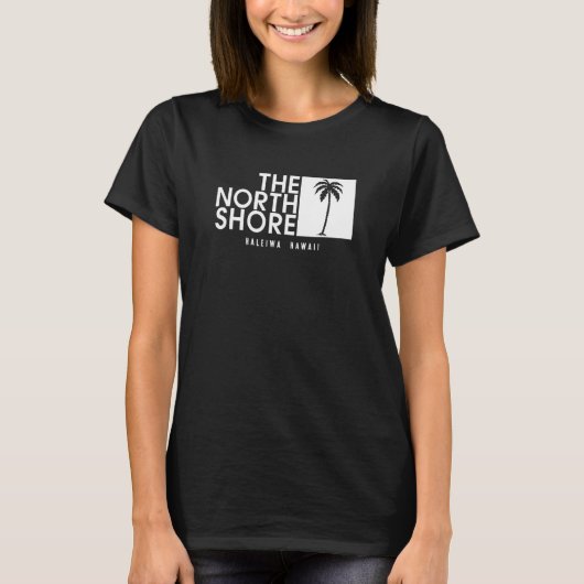 ザノースショアハワイパームツリー Tシャツ (正面)