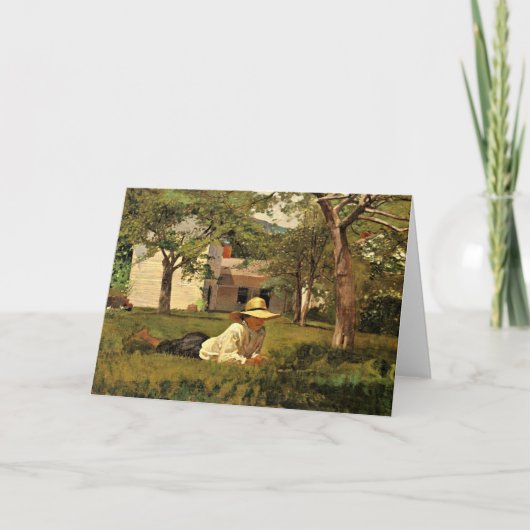 ザノーニングバイウィンズスローホーマー カード (正面)