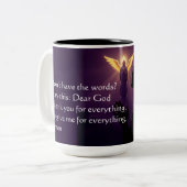 ザノーレジェンス祈りの言葉 ツートーンマグカップ (正面左)