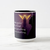 ザノーレジェンス祈りの言葉 ツートーンマグカップ (中央)