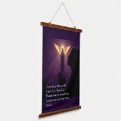 ザノーレジェンス祈りの言葉 吊り下げ型タペストリー (傾斜あり)