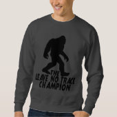 ザノー離れトレースチャンピオンおもしろいビッグフット スウェットシャツ (正面)