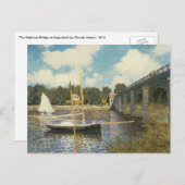 ザハイウェイブリッジatアルジェンティーユバイクロード・モネ ポストカード (正面/裏面)
