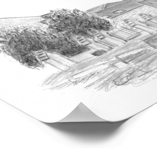 ザハイクロスアンドチャーチドナグモアカウンティローネ ポスター (角)