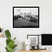 ザハイゲアダイニングサロンatフォートモンロー1864 ポスター (ホームオフィス)