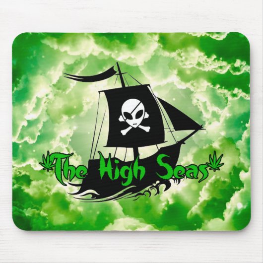 ザハイシーズポッドキャスト マウスパッド (正面)