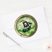 ザハイシーズポッドキャスト ラウンドシール (封筒)