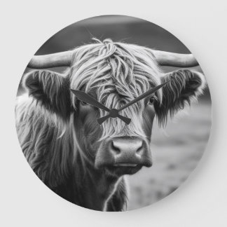 ザハイランド牛 ラージ壁時計