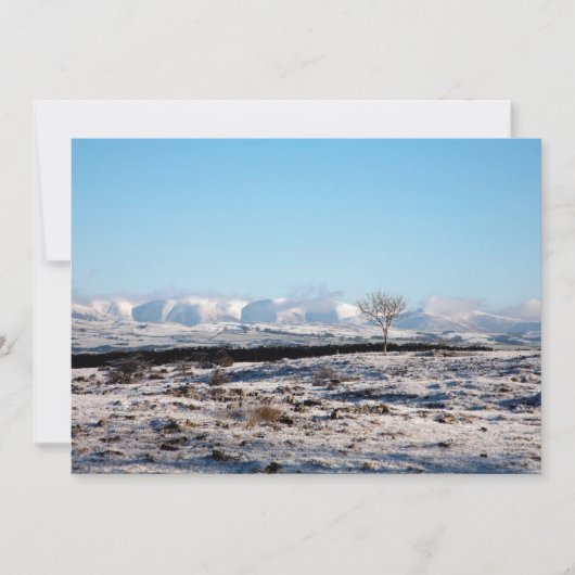 ザハウギルフェルスウィンターイングランドホリデーカード シーズンカード (正面)