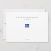 ザハウギルフェルスウィンターイングランドホリデーカード シーズンカード (裏面)