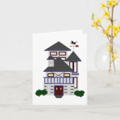 ザハウスノートカード カード (黄色い花)