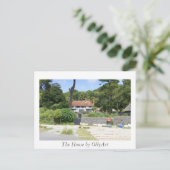 ザハウスバイオリーアート写真 ポストカード (スタンド正面)